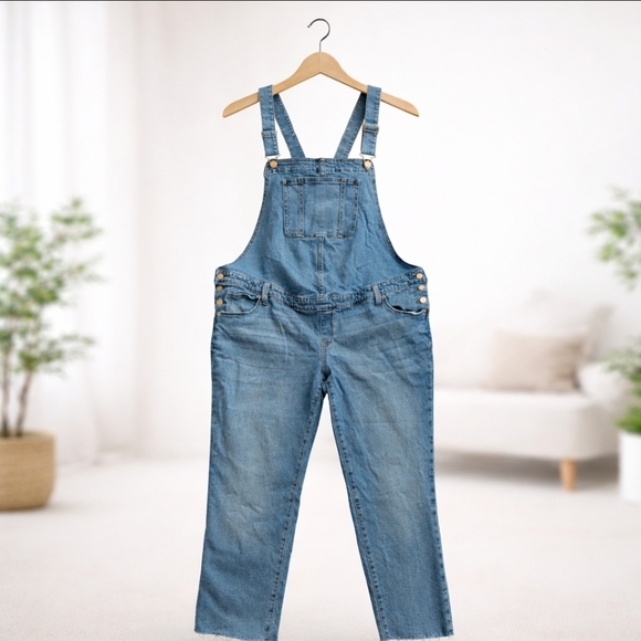 Ingrid & Isabel Light Blue Denim Overalls - Picture 2 of 13